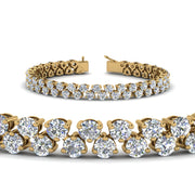 Stunning Two Row Tennis Bracelet